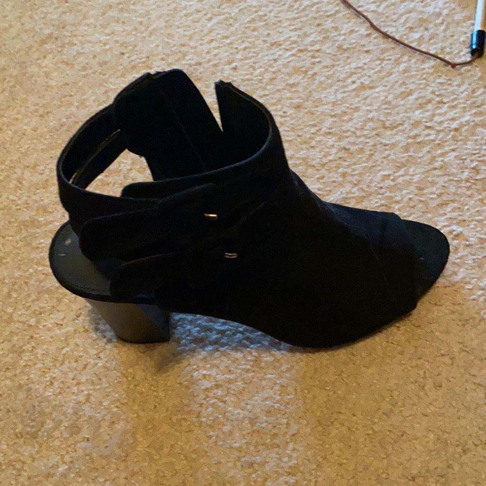 Open back booties